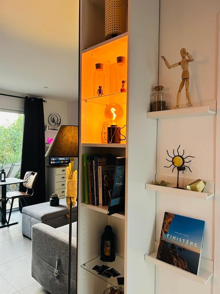Saint-Évarzec Studio & Spa La Discrete מראה חיצוני תמונה