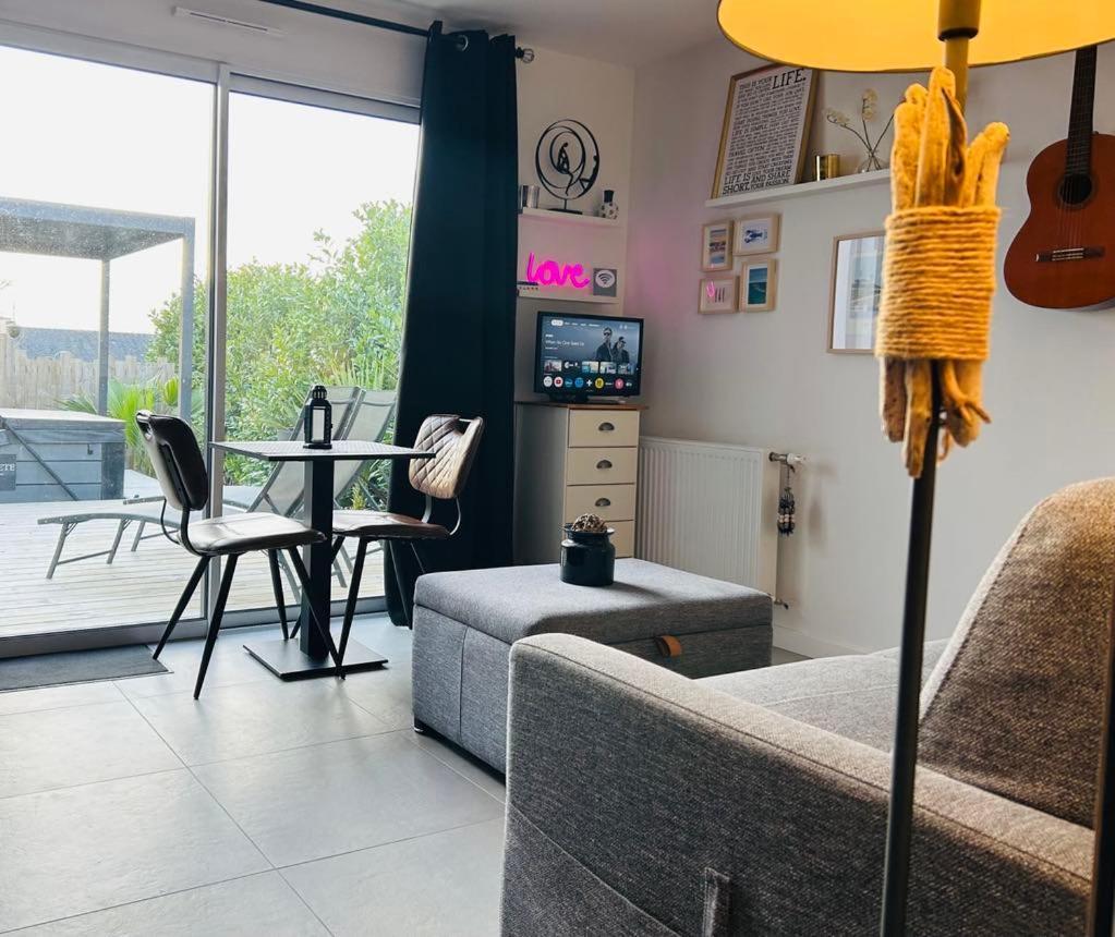 Saint-Évarzec Studio & Spa La Discrete מראה חיצוני תמונה